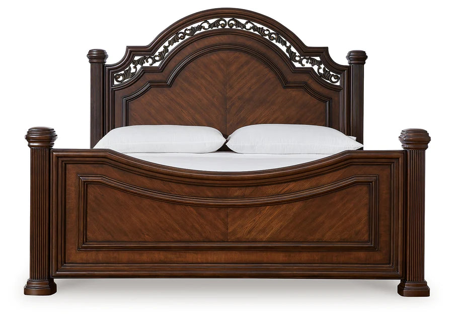 Lavinton Brown Poster Bedroom Set