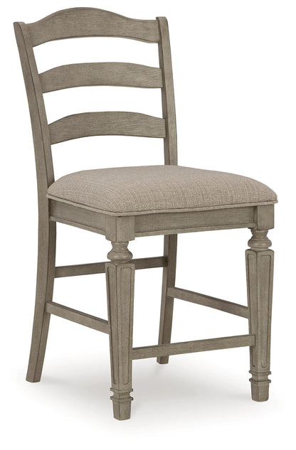 Lodenbay Antique Gray Counter Height Barstool