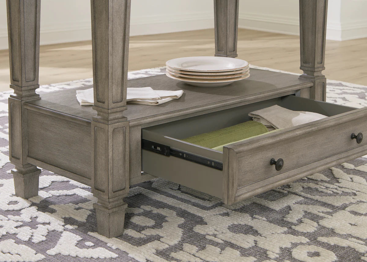 Lodenbay Antique Gray Counter Height Dining Table