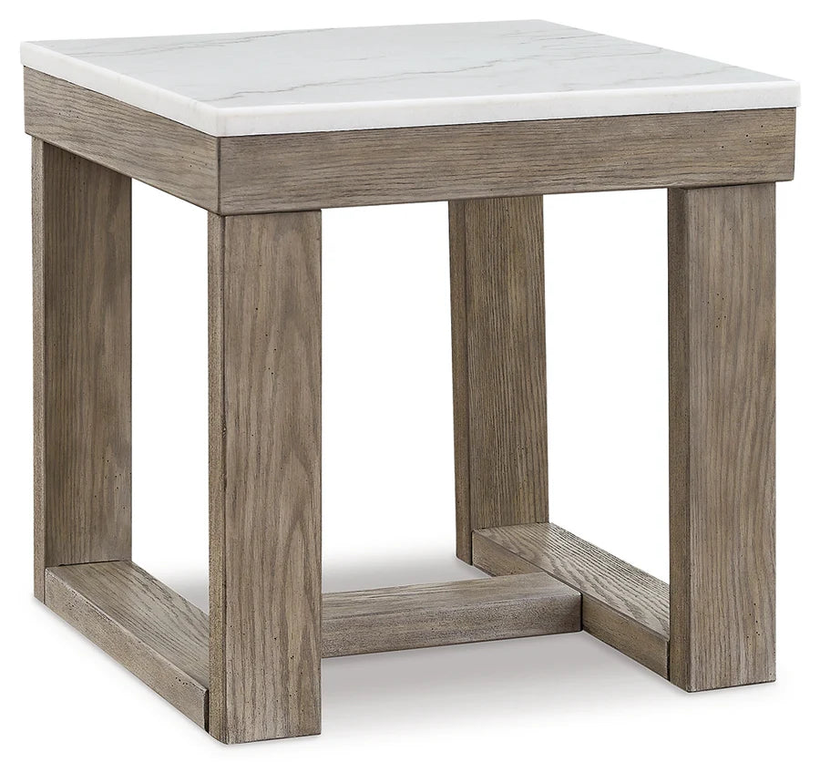 Loyaska Ivory End Table