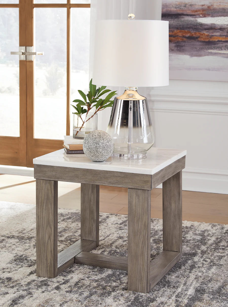 Loyaska Ivory End Table