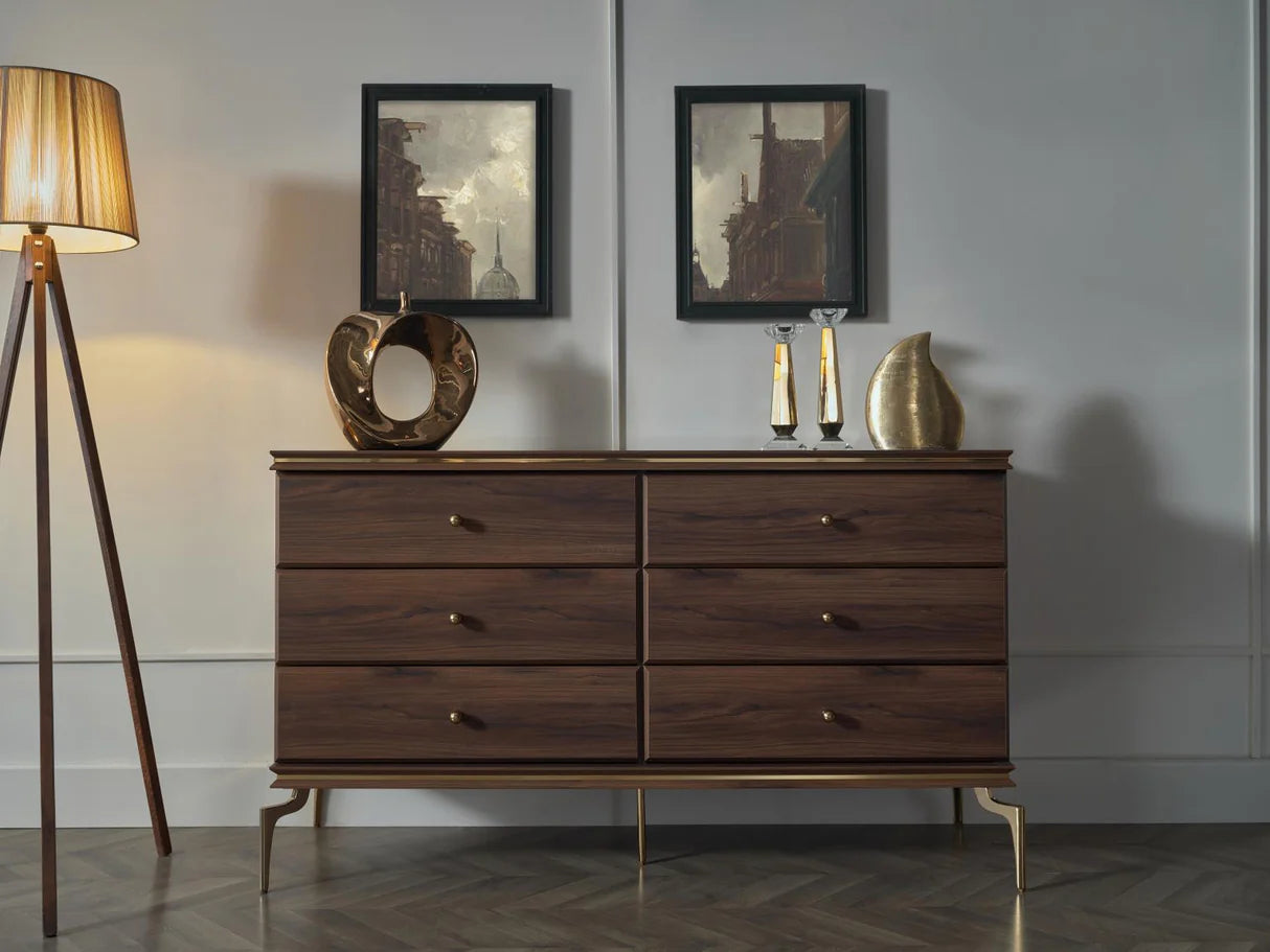 Montego Walnut Nightstand