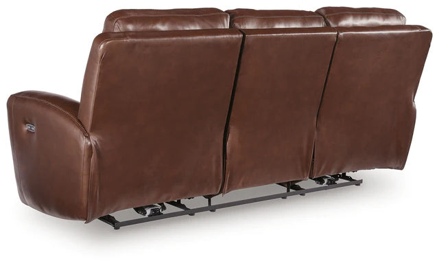 Next Move Mahogany Power Reclining Sofa