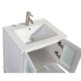 Brescia 30 in. W x 18 in. D x 36 in. H Bath Vanity In White with Vanity Top in White with White Basin and Mirror - Decohub Home