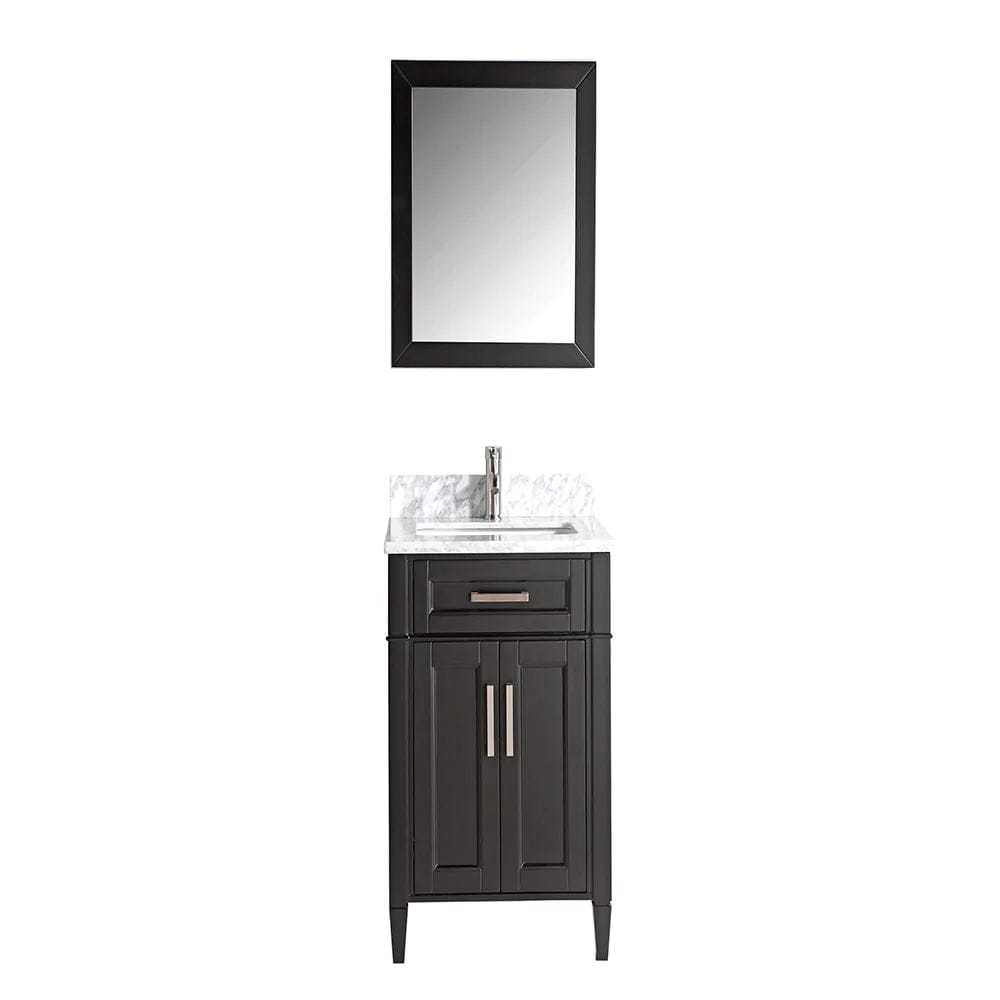 24 in. Single Sink Bathroom Vanity Set in Espresso - Decohub Home