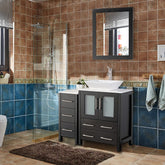 36 in. Single Sink Bathroom Vanity Combo Set in Espresso - Decohub Home