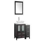36 in. Single Sink Bathroom Vanity Combo Set in Espresso - Decohub Home