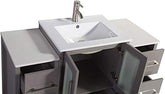 48 in. Single Sink Modern Bathroom Vanity Combo Set in Gray - Decohub Home