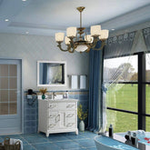 36 in. Single Sink Bathroom Vanity Set in White - Decohub Home