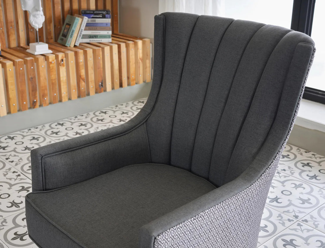 Palmer Corvet Anthracite Accent Armchair