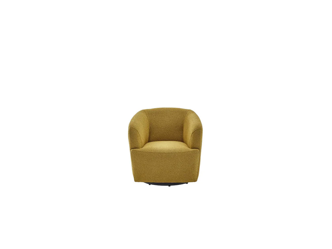 Picasso Oscar Mustard Swivel Chair
