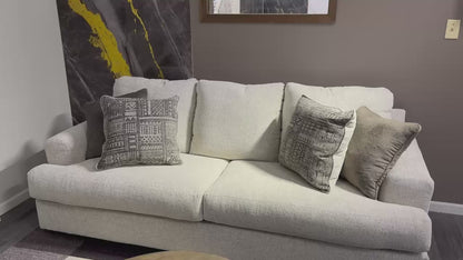 Soletren Stone Sofa and Loveseat