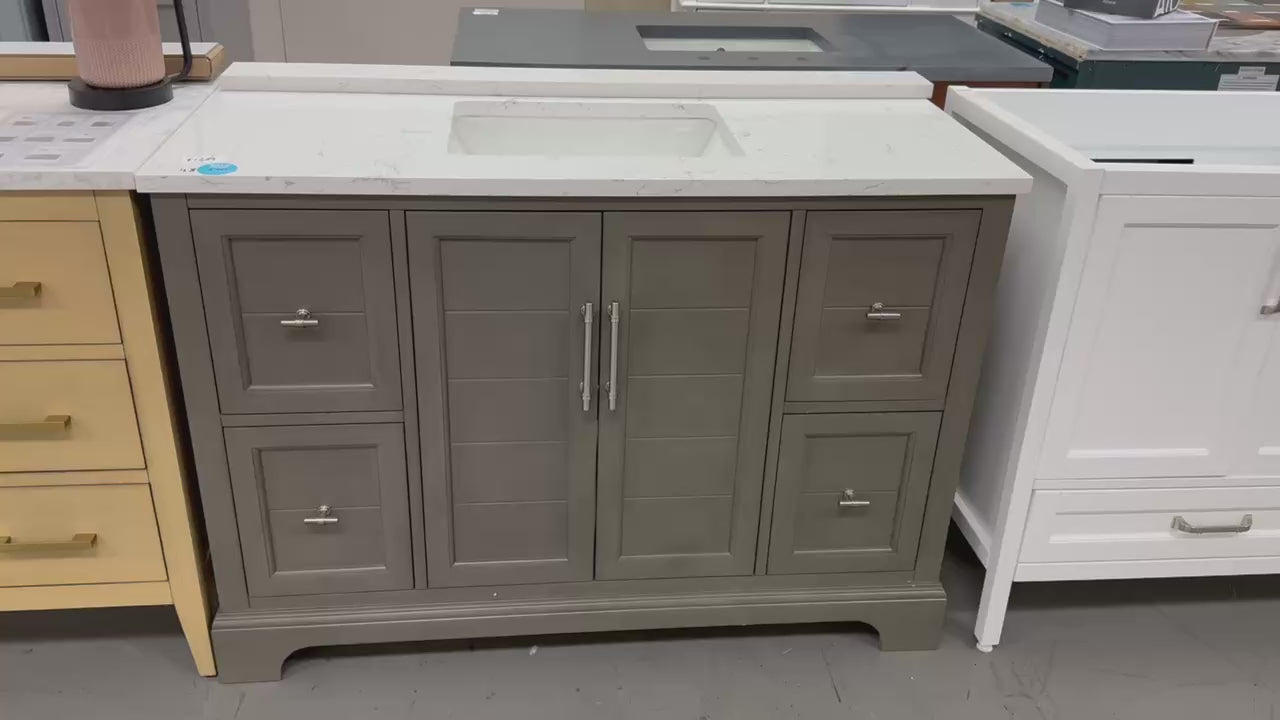 48 inch Vannes Single Sink Vanity