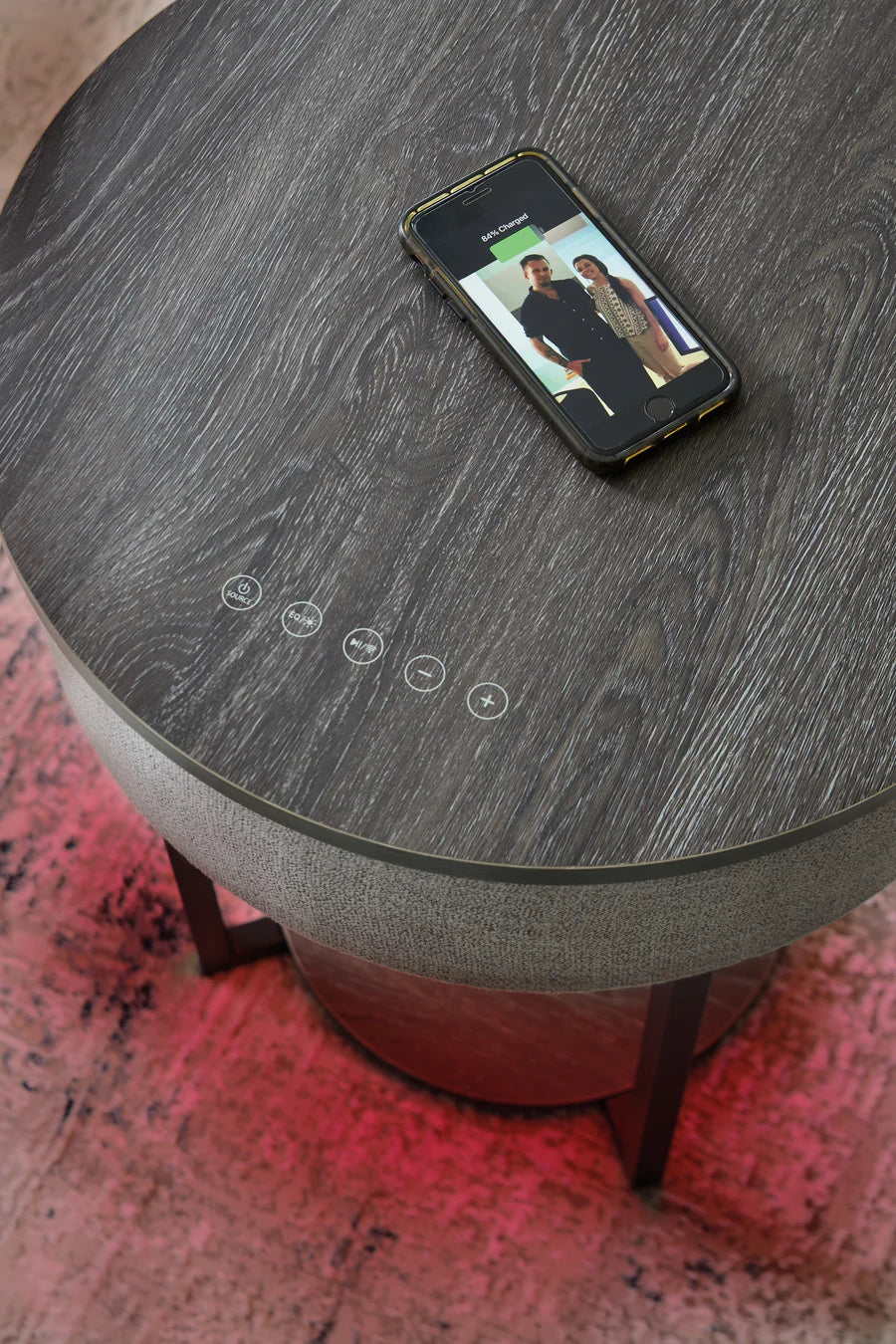 Sethlen Gray Accent Table