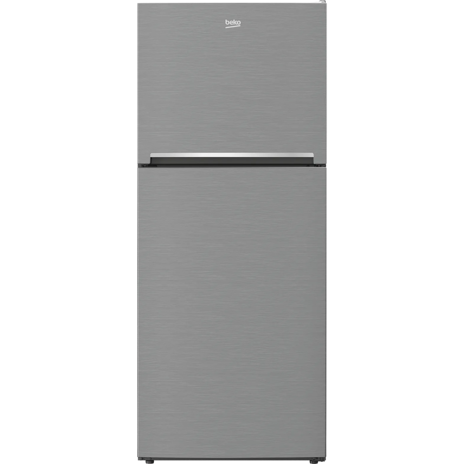 Beko 28&quot; 13.5 Cu. Ft. Stainless Steel Counter Depth Top Freezer Refrigerator - Decohub Home