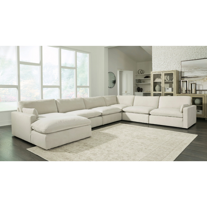 Sophie Light Gray 6-Piece Sectional