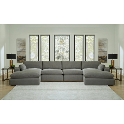 Elyza Double Chaise Sectional