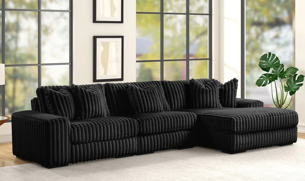 SUNDAY 2- BLACK SECTIONAL