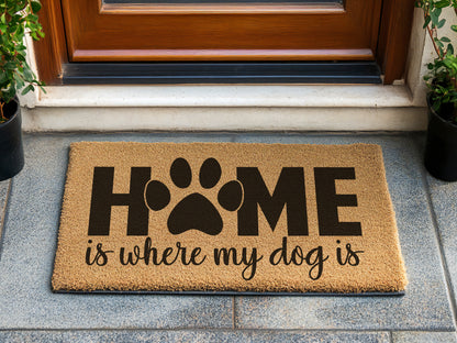 Dog Owner Family Doormat