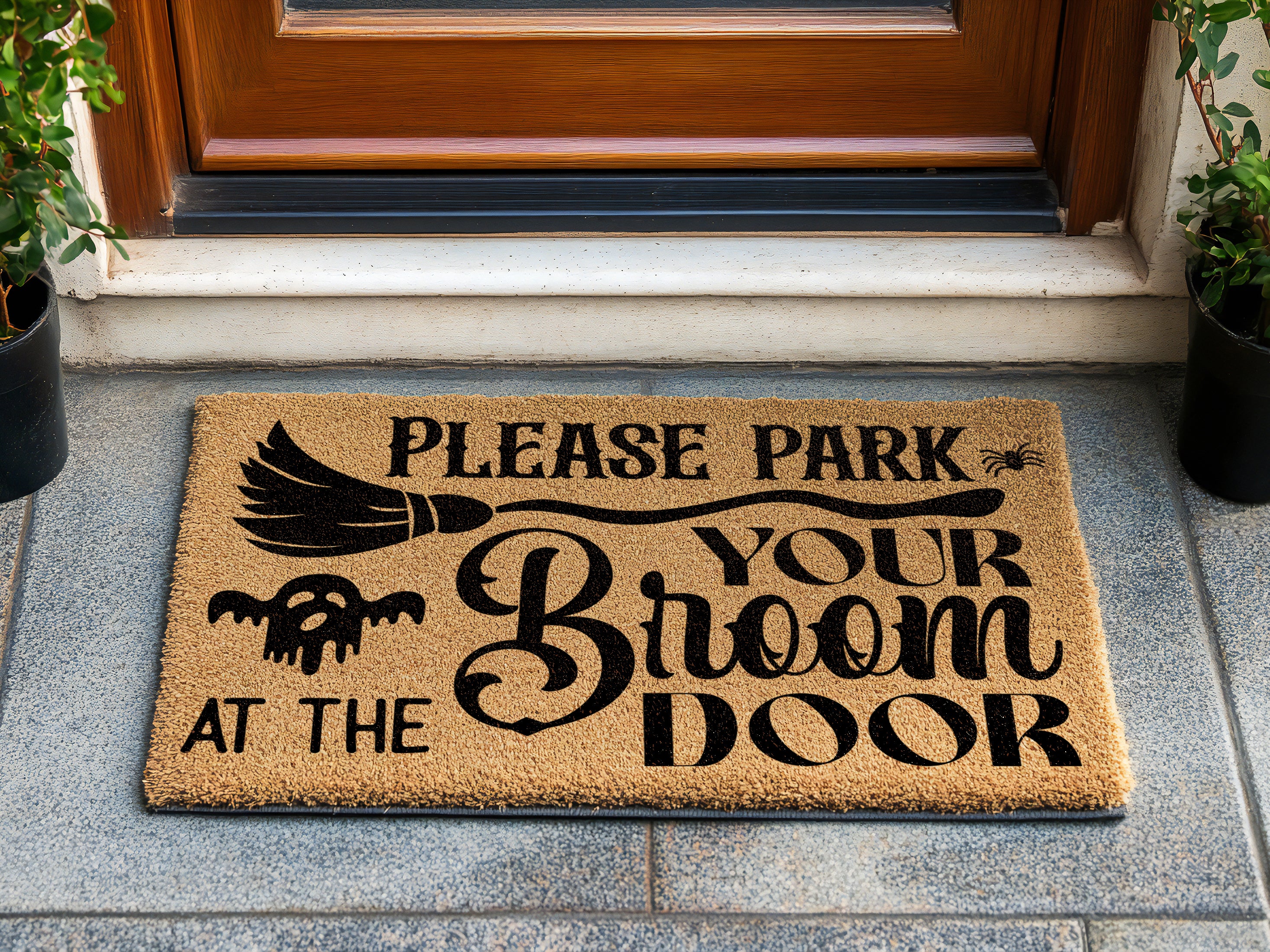 Halloween Welcome Doormat