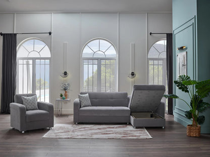 Vision Kooopsi Gray Living Room Set