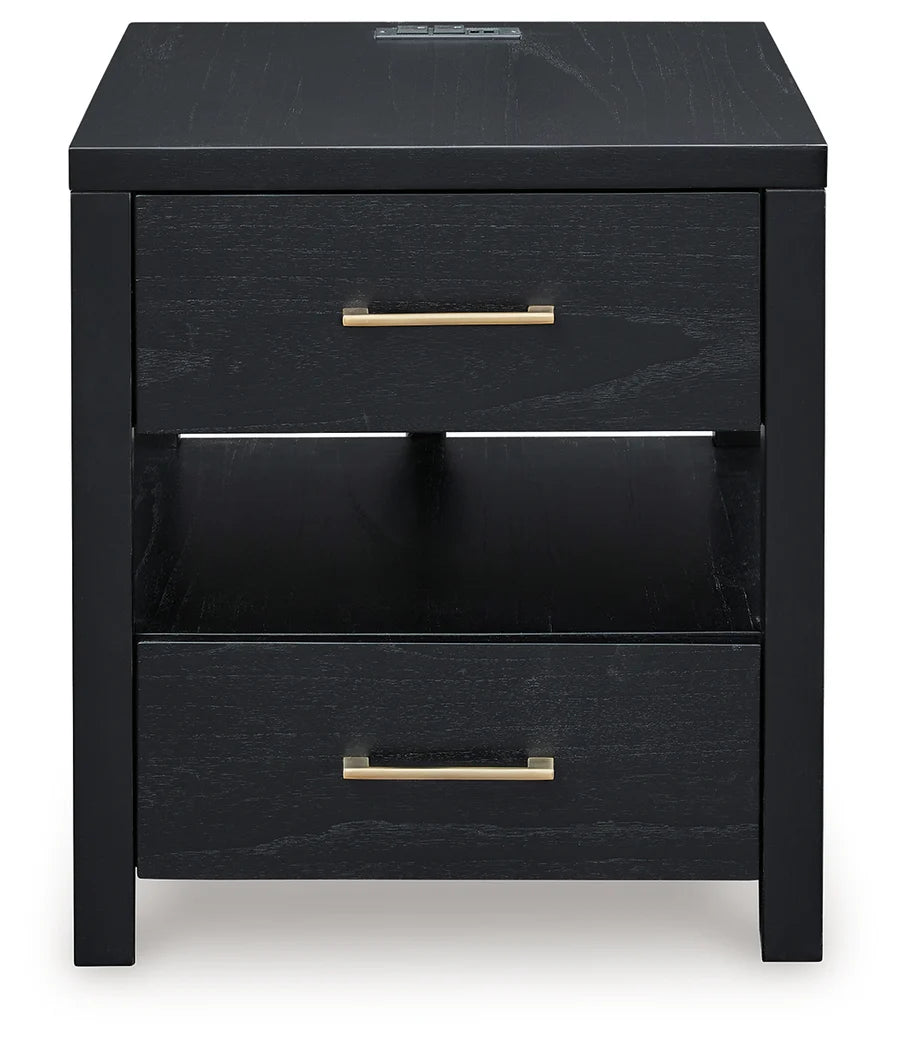 Winbardi Black End Table