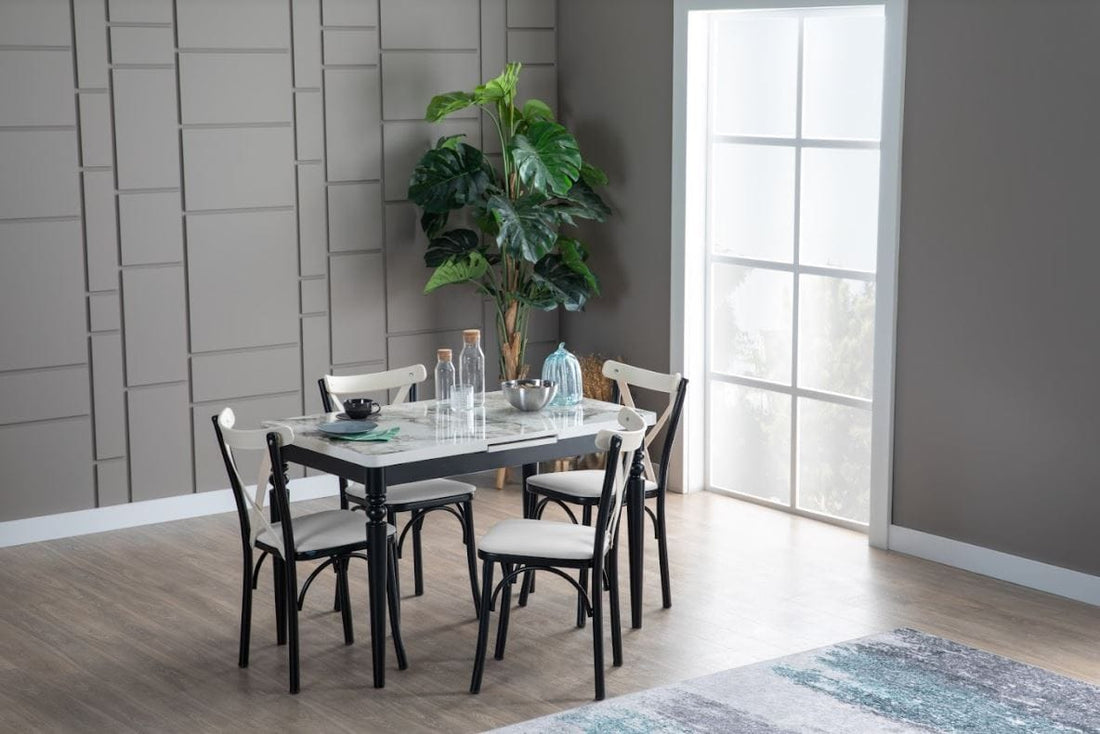 Ege Dining Table Set (6 Chair)