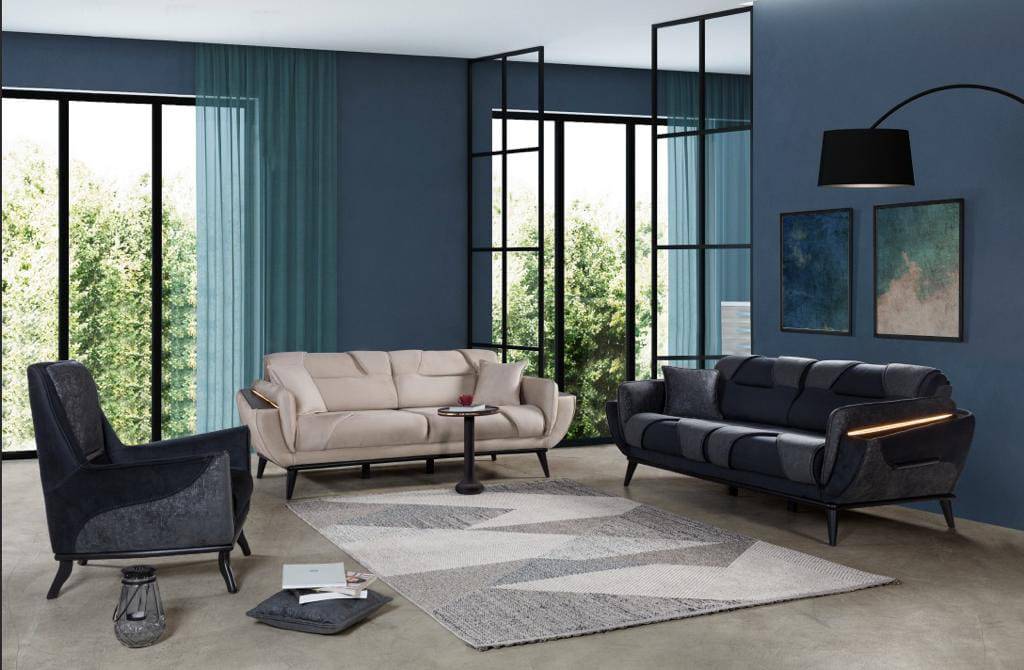 Favori Sofa Set (3+3+1+1) - Decohub Home