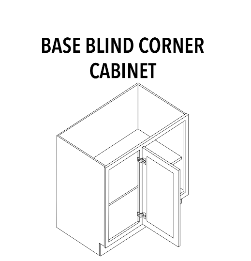 Base Blind Corner Cabinet — product illustration