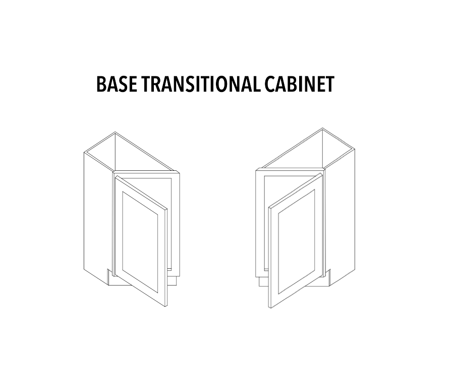Base Transitional Cabinet — product illustration