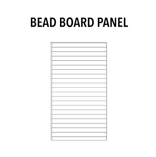 Bead Board Panel — product illustration
