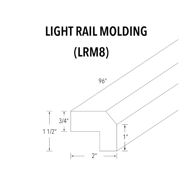 Light Rail Molding — product illustration