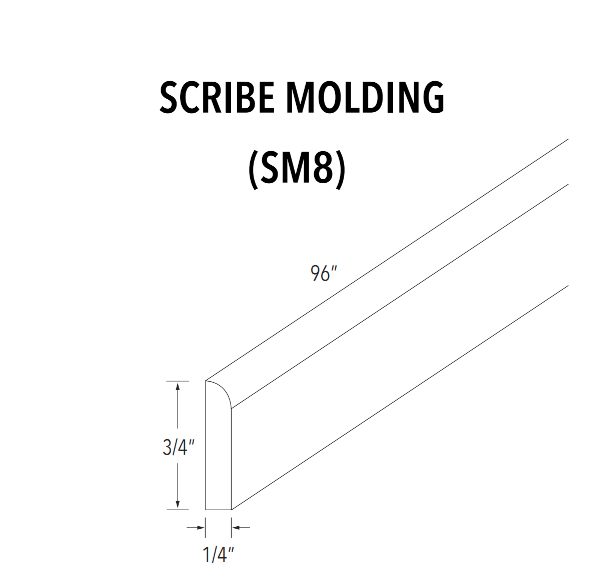 Scribe Molding — product illustration