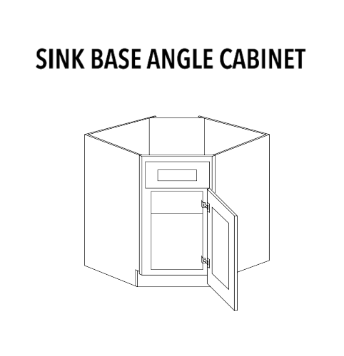 Sink Base Angle Cabinet — product illustration