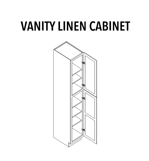 Vanity Linen Cabinet — product illustration