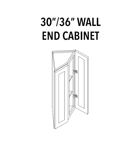 Wall End Cabinet — product illustration