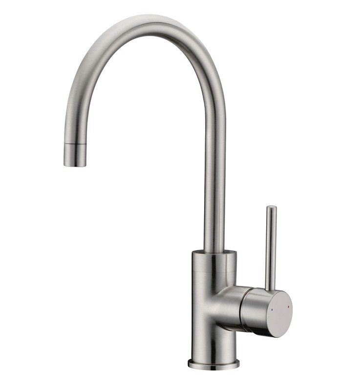 Single Hole Bar Faucet in Brushed Nickel