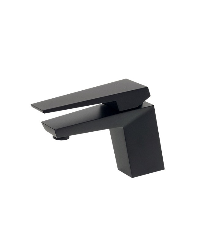 Single Hole Bathroom Faucet in Matte Black