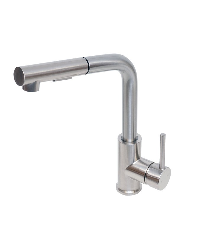 Pull Down Kitchen Faucet in Brushed Nickel