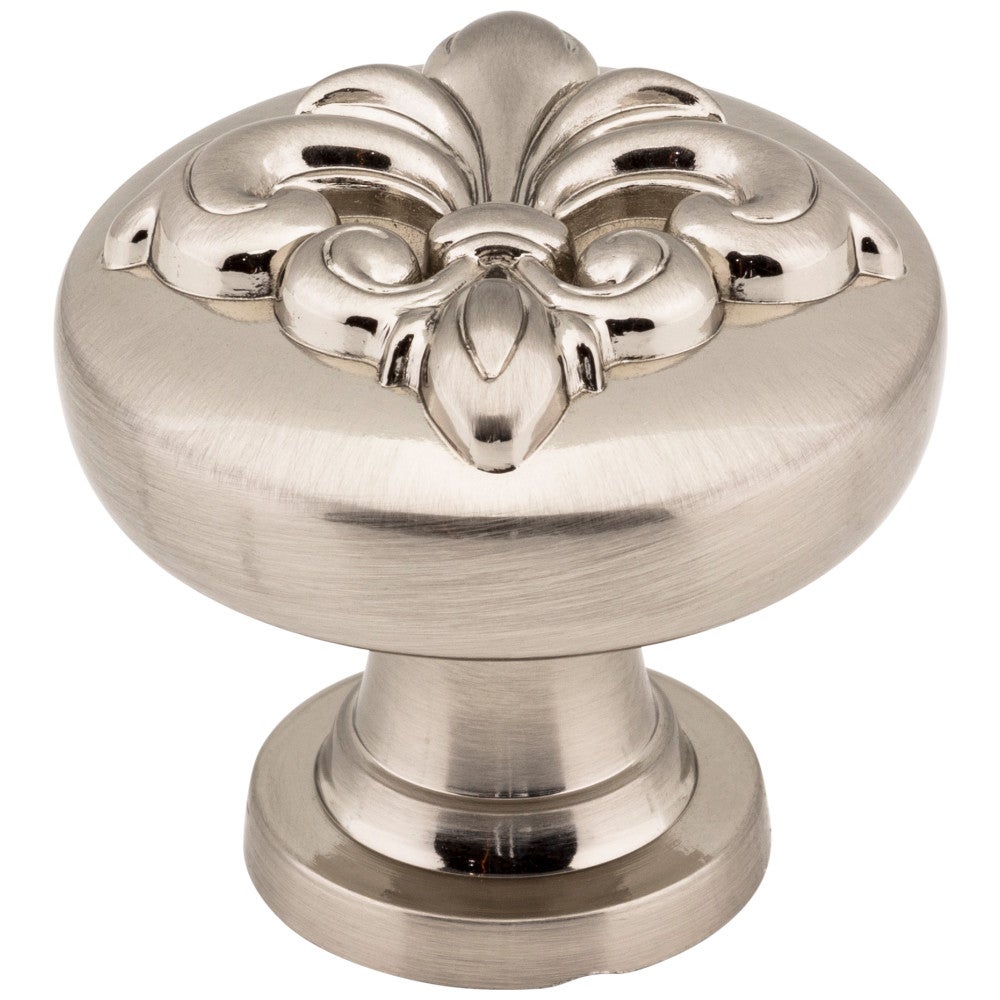 1-3/8" Fleur-de-lis Horizon Cabinet Knob