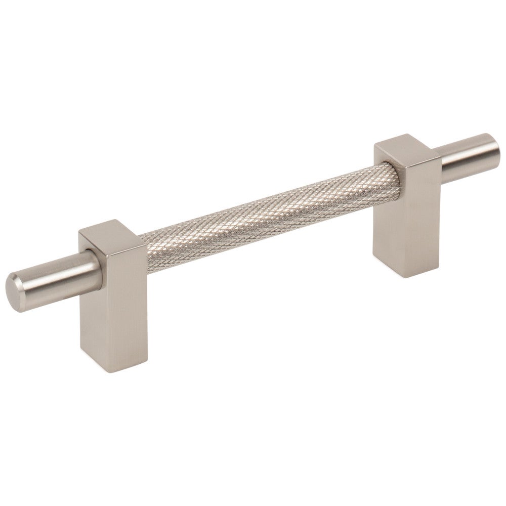 Ridge 3 Knurled Center Cabinet Bar Pull
