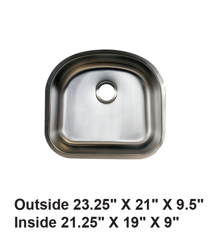 Undermount Single Bowl Stainless Steel Sink