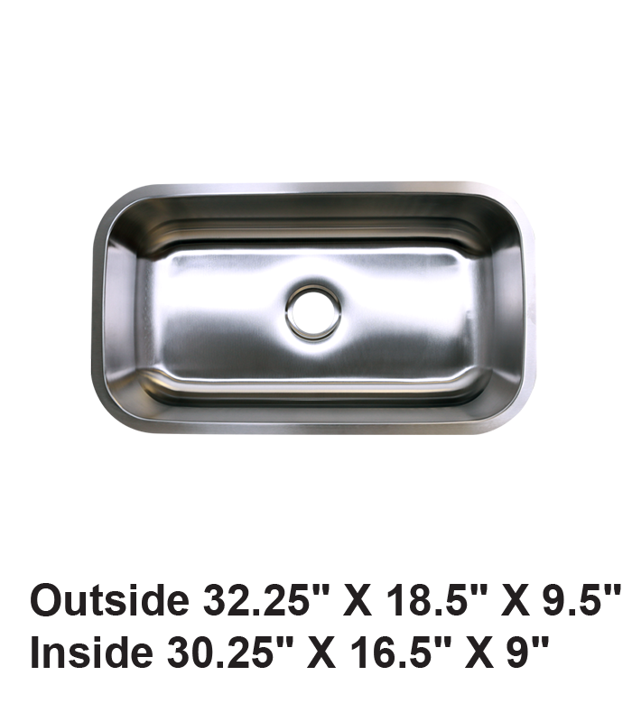 Single Bowl Kitchen Sink