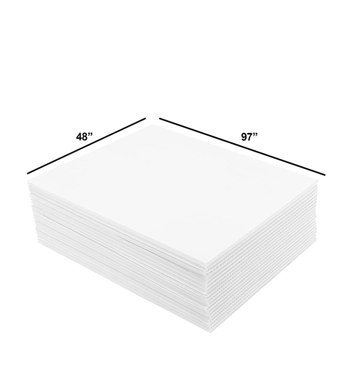 Template Sheet — 97 × 48 Inches