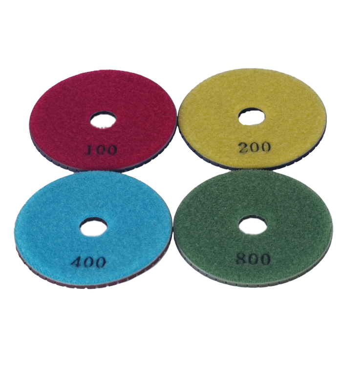 Polishing Pads — 100, 200, 400 and 800 Grit