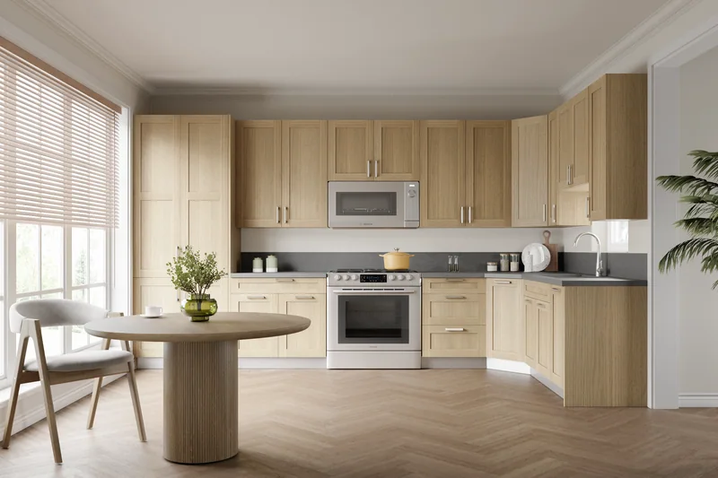 G4 Kitchen Collection, SWO Shaker White Oak