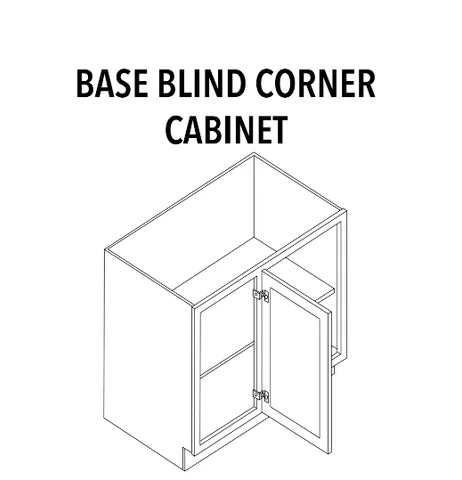 Base Blind Corner Cabinet - product illustration