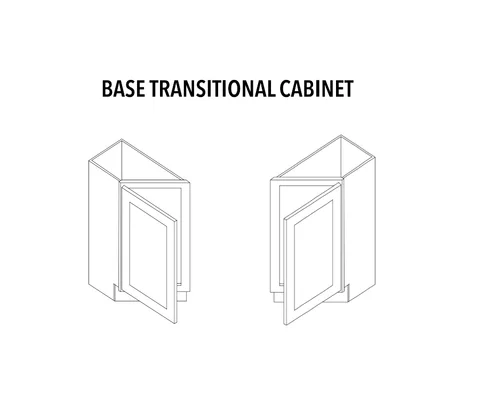 Base Transitional Cabinet - product illustration