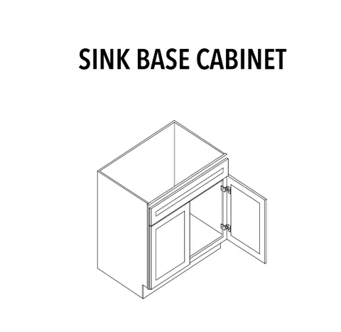 Sink Base Cabinet - product illustration