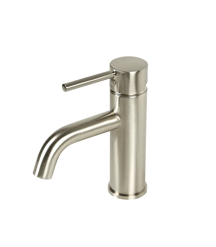 Single Hole Bathroom Faucet in Brushed Nickel